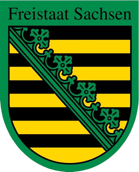 Wappen des Freistaates Sachsen